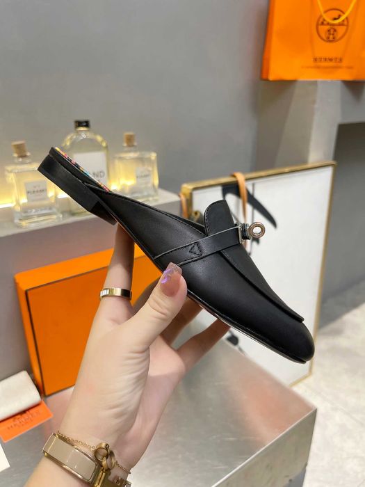 Hermès early spring new style half-slippers Kelly mini Kelly buck