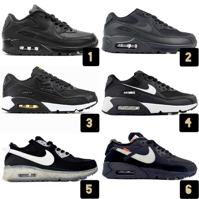 ‼️БЕЗ ПЕРЕДПЛАТИ Кросівки Nike Air Max 90 | Унісекс | Розміри 36 - 45