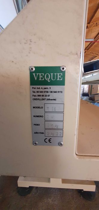 Maquina vulcanizadora de plástico