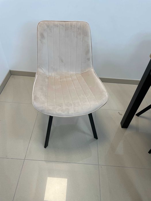 (588) Stół rozkładany + 6 krzeseł, loft, nowy 1550 zł