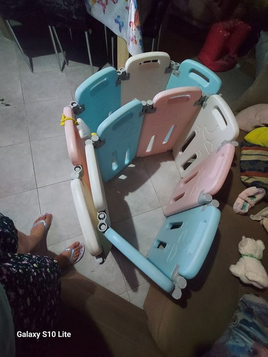 Parque dobrável infantil