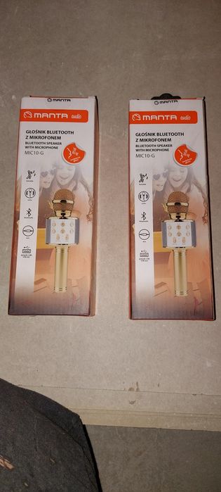 Nowy mikrofon karaoke dla dzieci Manta