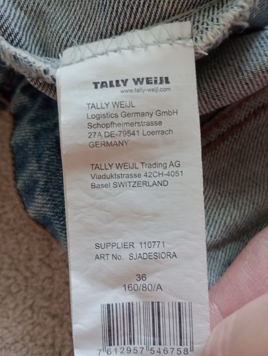Kamizelka jeansowa Tally Wejl