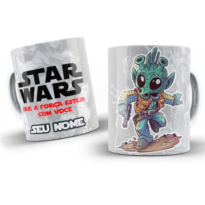 Canecas Temáticas Saga Espacial -  STAR WARS-FRETE GRÁTIS