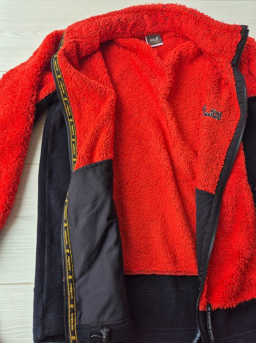 Jack Wolfskin L bluza kurtka polar miś