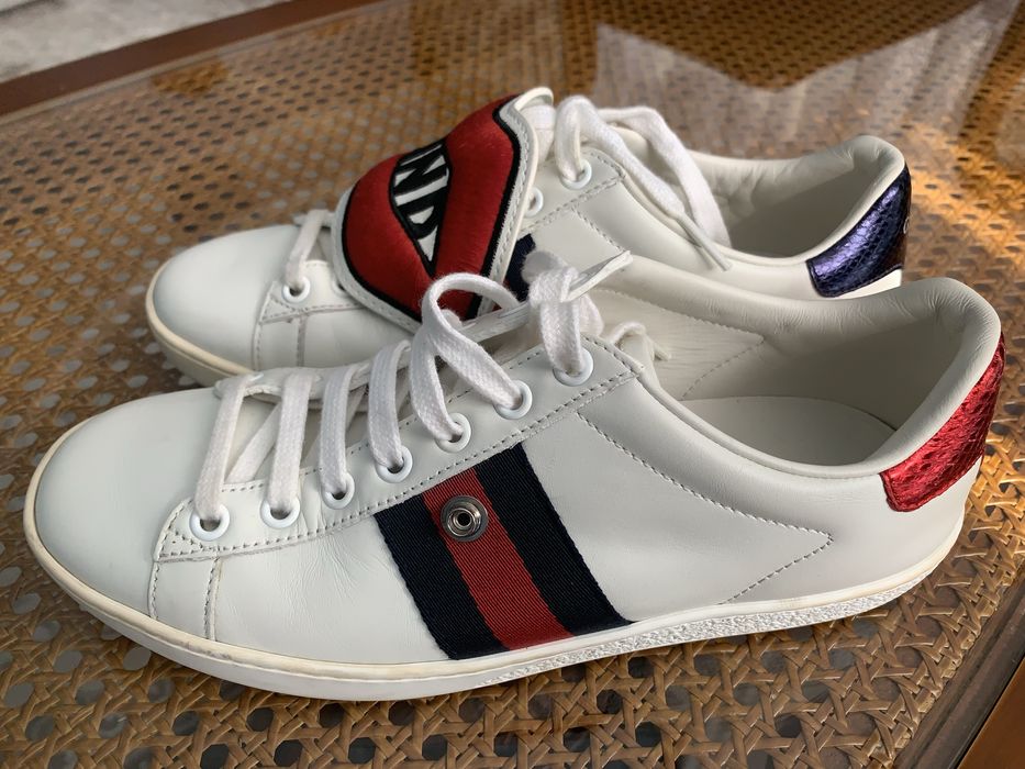 Sneakers Blind Fir Love Patch Web White Leather