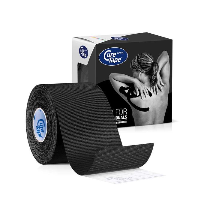 Кинезио тейп CureTape CLASSIC деликатный 5см х 5м (идеален для лица)