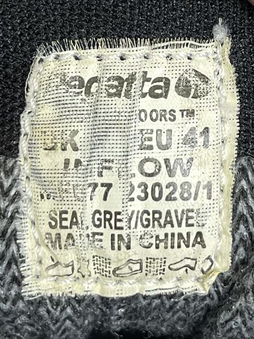 Regatta waterproof кроссовки полуботинки 41 размер трекинговые серые