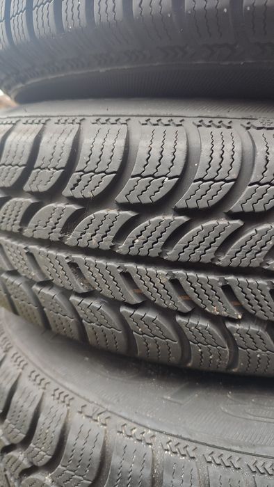 Opony + stalówki ×4 zimowe jak nowe 2020 Dębica 155/80r13 4 × 100