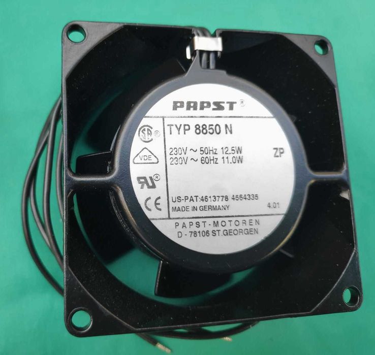 Ventuinha 230V - Farnel 147-597.