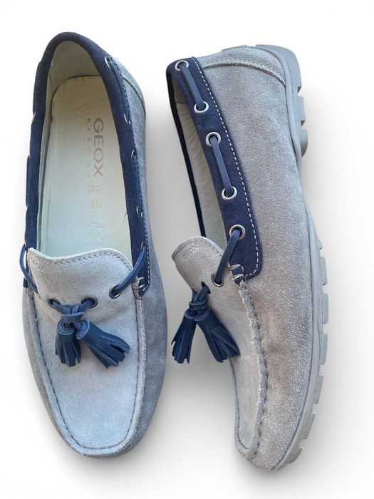 Мокасины Geox Respira замша p 40