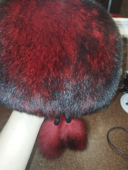 Песцовая шапка,шар.