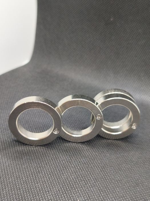 Fidjet Rings para a ansiedade em Aço inoxidável.
