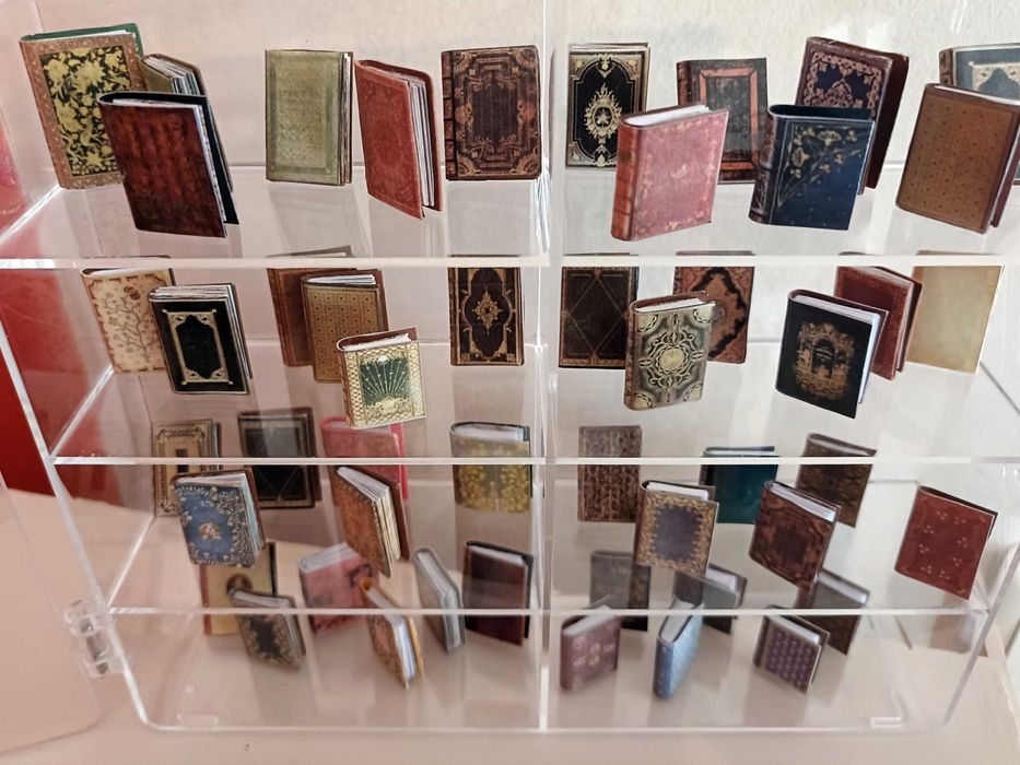 Livros Miniaturas casa de bonecas