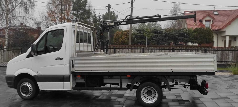 Vw Crafter 2.0 tdi na bliźniaku z HDS Rok 2012 przebieg 170.485 km