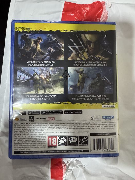 Marvel’s Wolverine + DLC + brinde