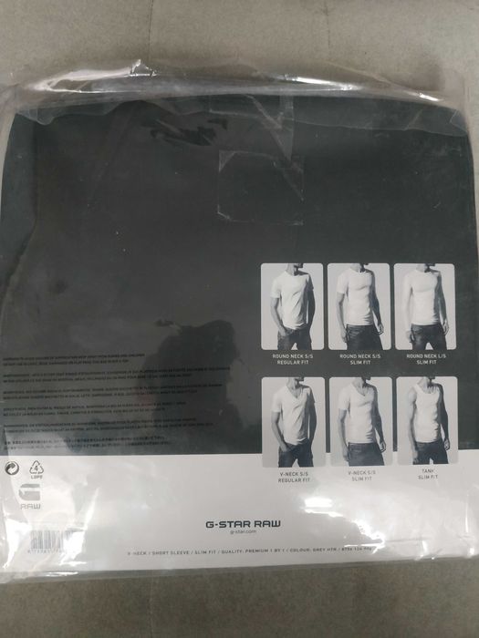 G-STAR RAW 2szt. v-neck/short sleeve/slim fit