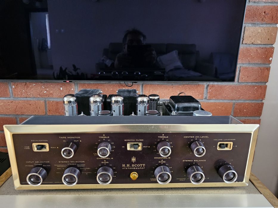 SCOTT LK-72 wzmacniacz lampowy