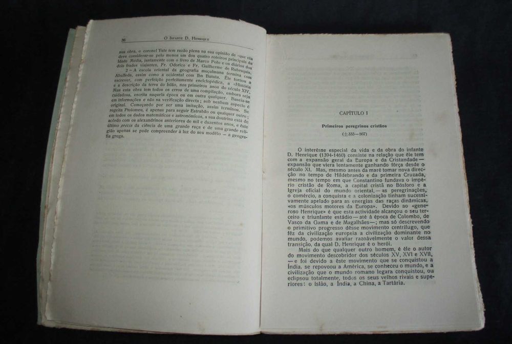 Livro O Infante D. Henrique e o início dos Descobrimentos Modernos