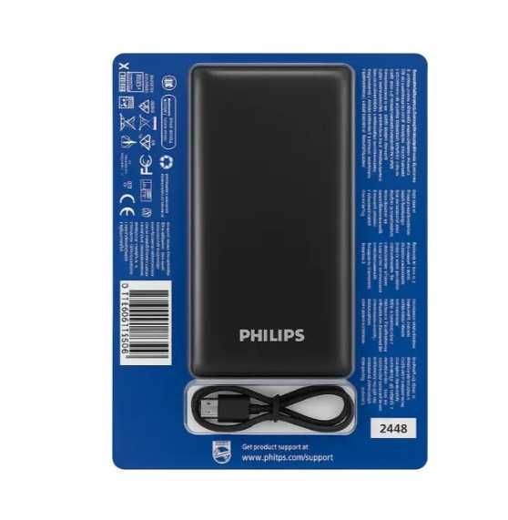 Повербанк Philips, 20000 мА·год, PD 20