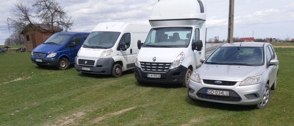 Wynajem samochodów  przyczep ,autolaweta  bus 9 osób  blaszak,plandeka