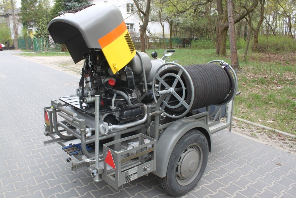 Kompresor Łopatkowy Śruba Piaskowanie 6mm Na Przyczepie Nowy 2,8m3/min