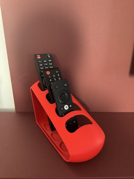 Suporte de telecomandos - até 4 unidades - Impressão 3d