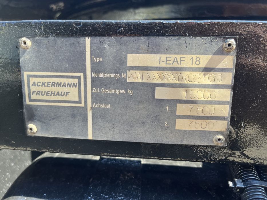 Трал сцепка Акерман І-EAF-18