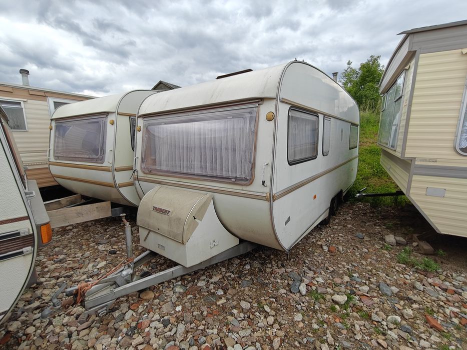 Sprzedam przyczepę kempingową stacjonarna na działkę Domek