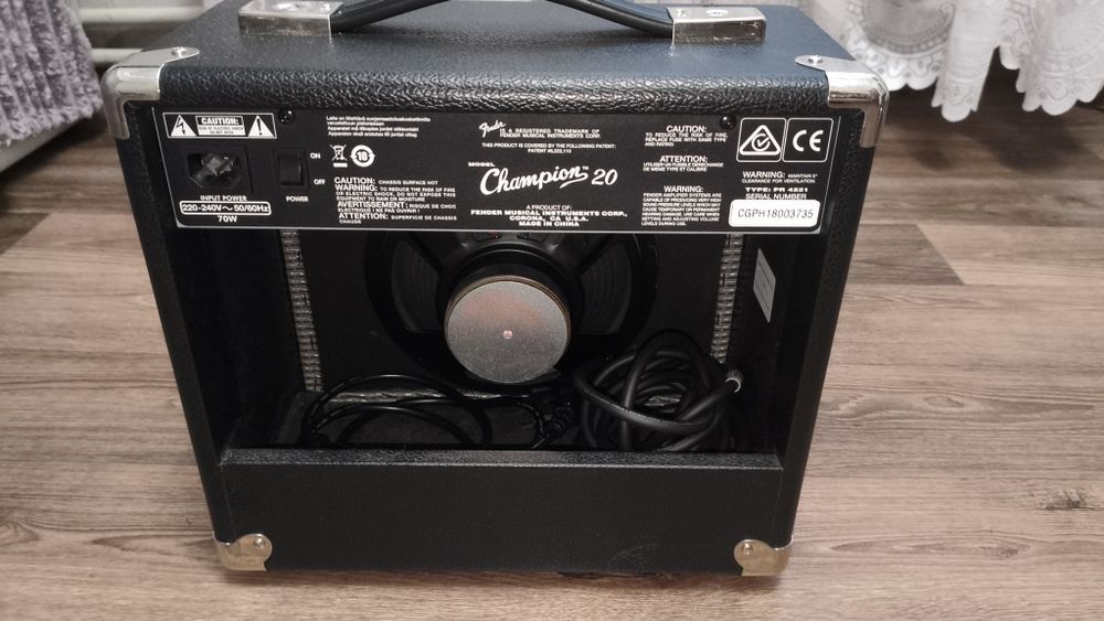 Aria Pro 2 та Fender Champion 20