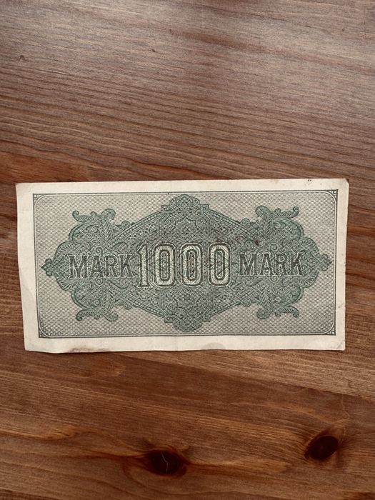 1000 mark 1922.                                  .