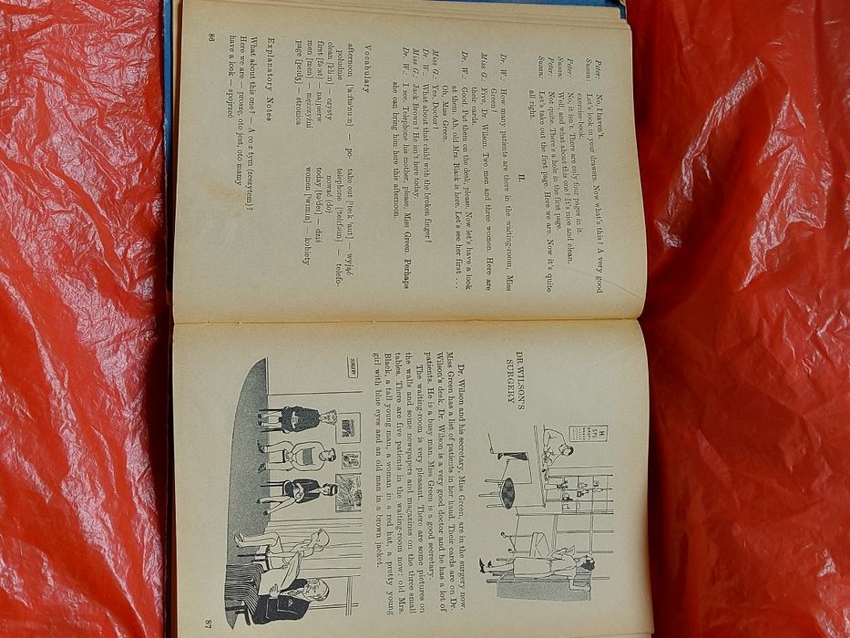 Książka We Learn English 1969rok