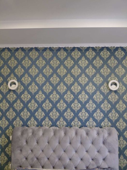 Покраска стін та поклейка шпалер