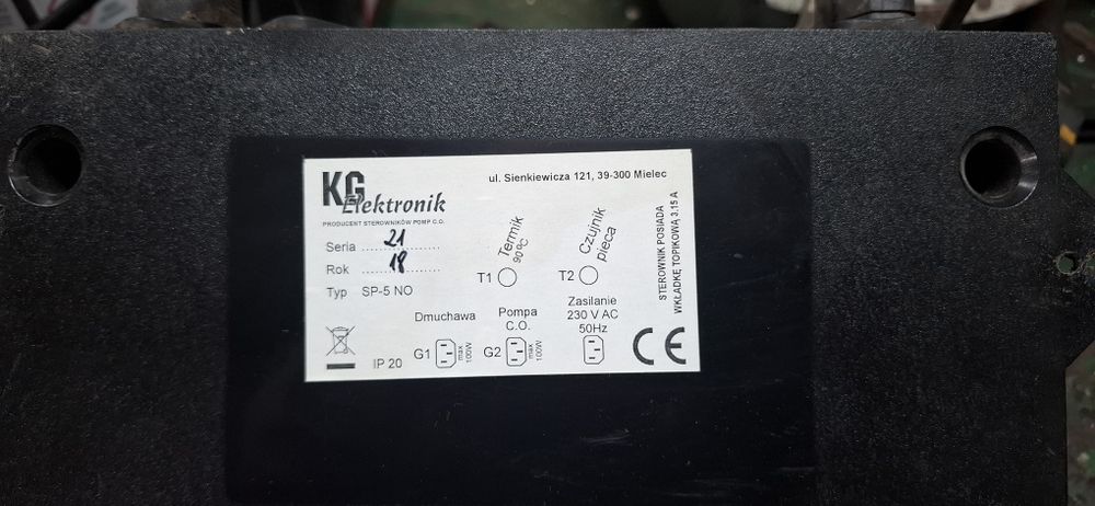 Sterownik piecach plus dmuchawa