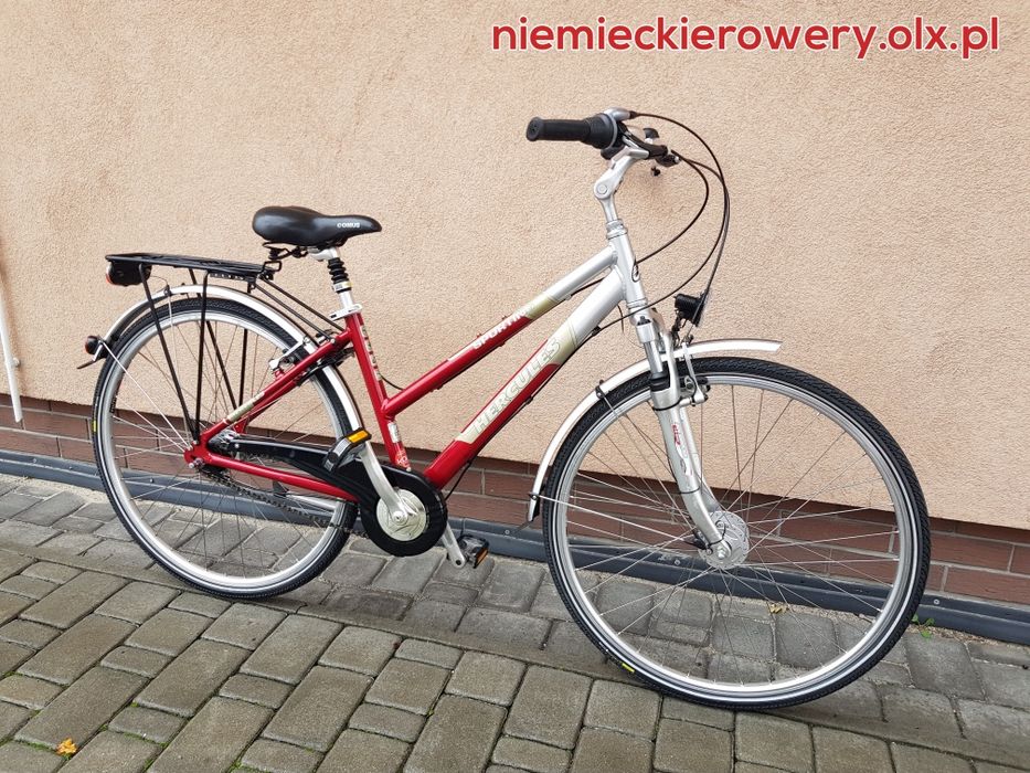 Rower damski miejski HERCULES koła 28 SHIMANO NEXUS aluminium WYSYŁKA
