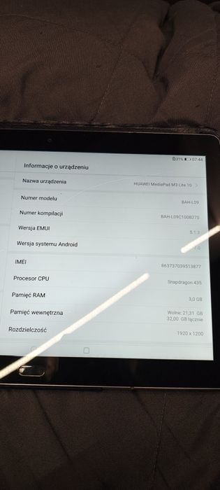 Tablet Huawei Mediapad M3 Lite 10