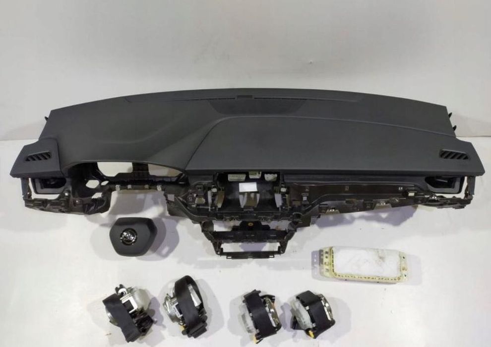 Kit de airbags, tablier e cintos de segurança para Skoda Kamin