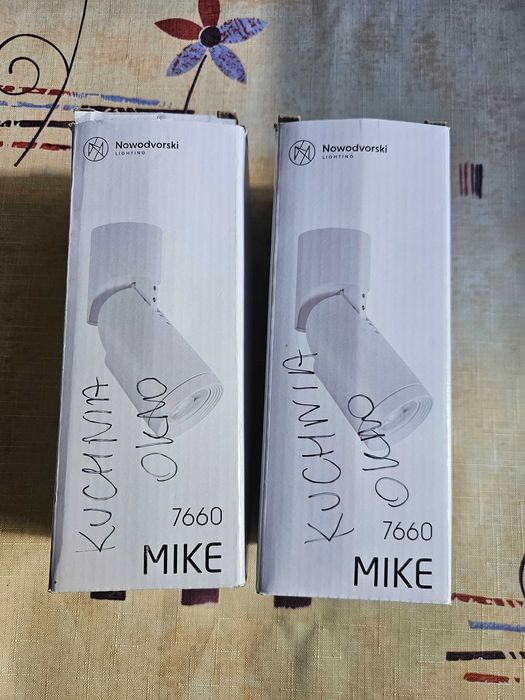 Lampa punktowa spot Novodworski Lightening Mike 7660 2 sztuki