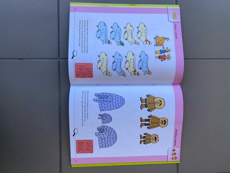 Livro de Exercícios de Aprendizagem 5-6 anos