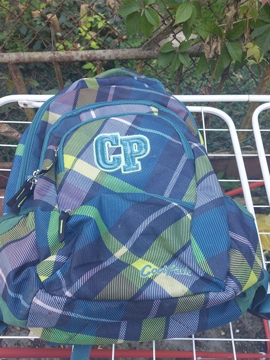 Plecak w kratę grubszy firma Cool Pack