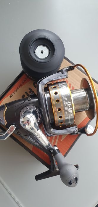 Катушка карповая HIBOY J-60FR С БАЙТРАНЕРОМ 9+1 подш