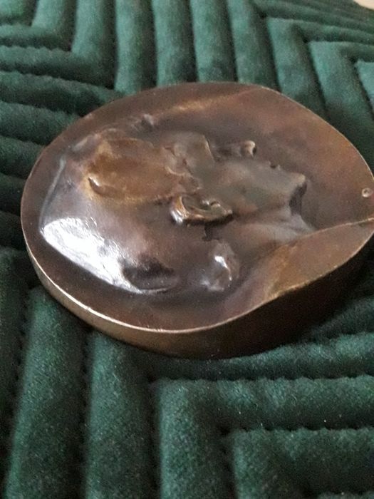 Medal brąz, Maria Skłodowska Polon UNIKAT (Ewa Olszewska )