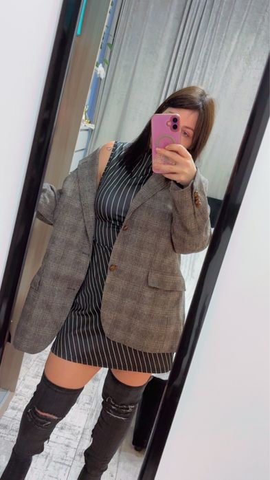 Meska marynarka wełniana wełna 100%