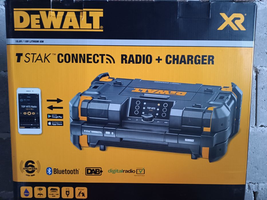 Radio budowlane dewalt