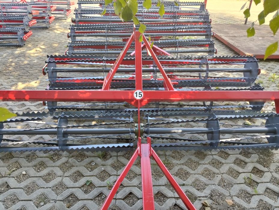 Wał strunowy: wałek do brony talerzowej