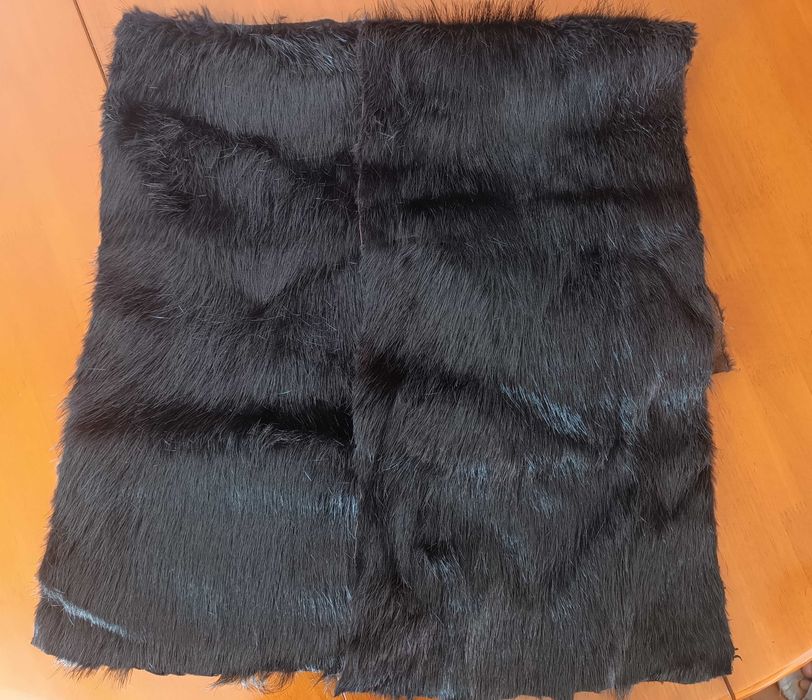 шкірка нутрії (чорна) для безрукавки, полушубка...