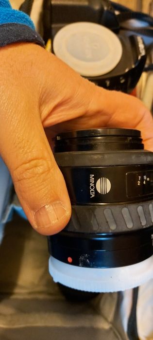 Minolta Dynax 500si+objectiva Af 35 70+Flash+Bolsa+Rolos63825531859843122