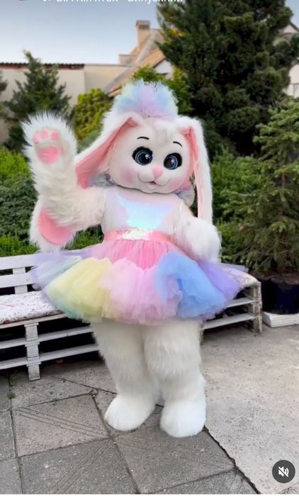 Поздравление Белый Мишка. Білий ведмідь, Пес Патрон, Зайка, Горила