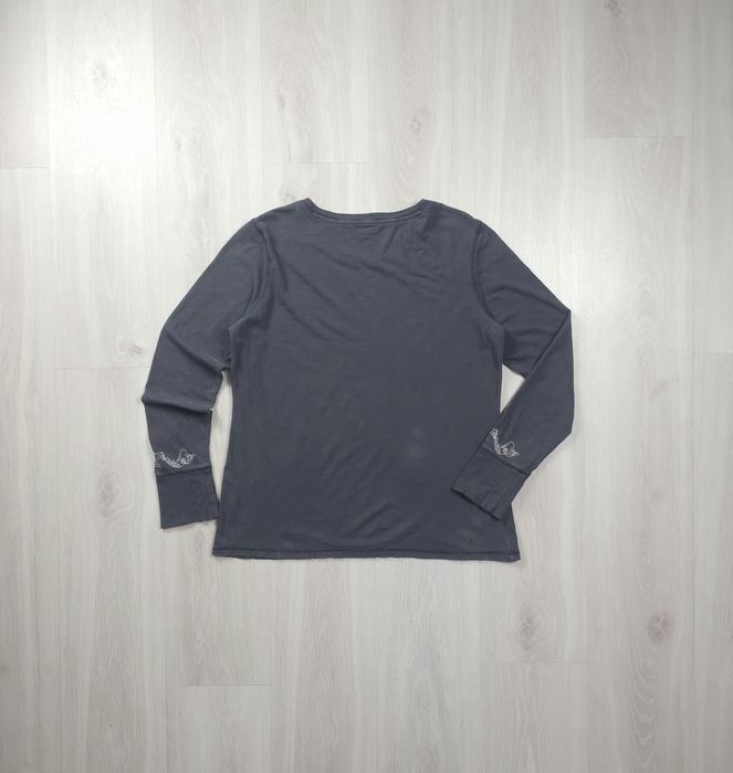 Camisa Carhartt de manga comprida com estampado vintage, estilo roupa