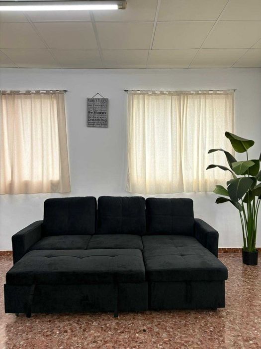 Sofa cama chiselongue reversivel Novo Levamos a sua casa Envio gratis